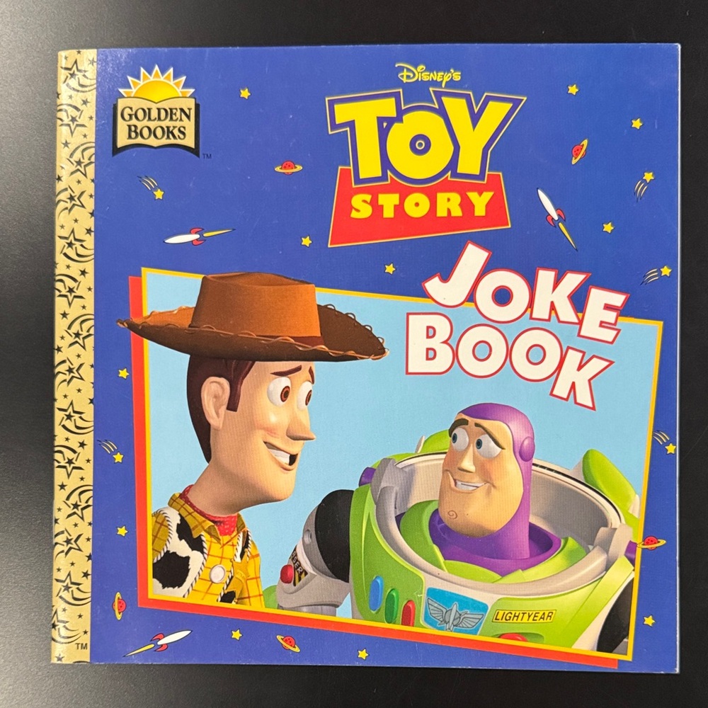 Disney’s Toy Story Joke Book - Vintage Softcover Children’s Book